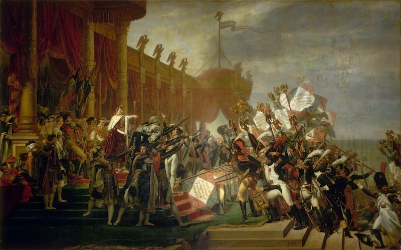 Serment de I'armee Fait Fototapete wallpaper mural