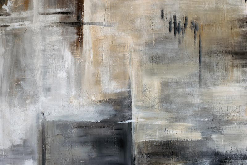 Verwitterte Farbtöne Abstract Art Fototapete wallpaper mural
