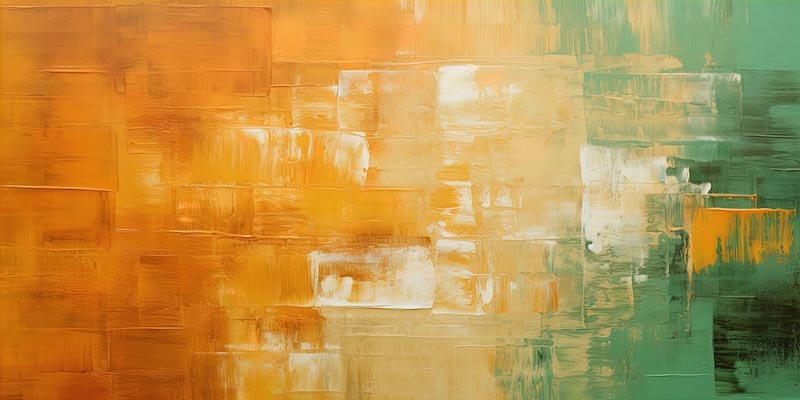 Sonnenuntergangsglühen Abstract Art Fototapete wallpaper mural