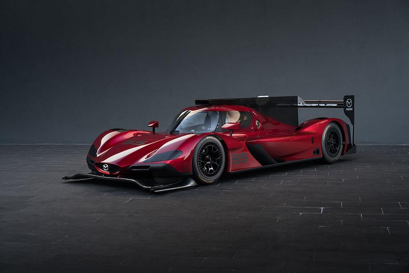 Mazda Rennwagen Fototapete wallpaper mural