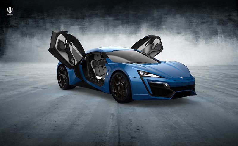 W Motor Lykan Hypersport Fototapete wallpaper mural