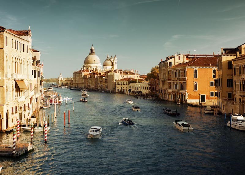 Hauptbahnhof Venedig Fototapete wallpaper mural