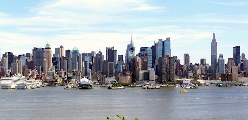 Ufer von Manhattan Fototapete wallpaper mural