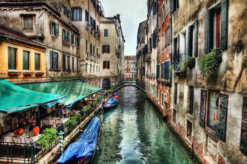 Venedig glüht Fototapete wallpaper mural