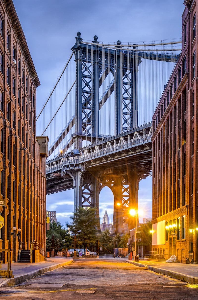 New Yorker Brücke Fototapete wallpaper mural