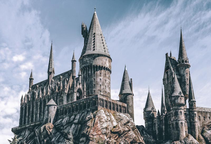 Harry Potter Hogwarts Fototapete wallpaper mural