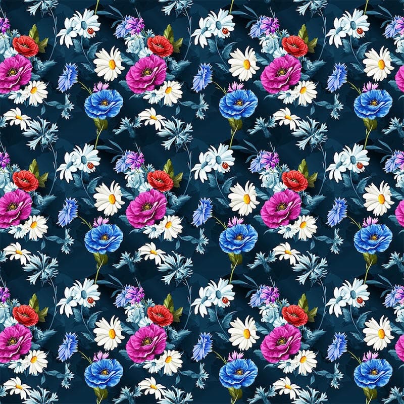 Glückliche Blumen Fototapete wallpaper mural