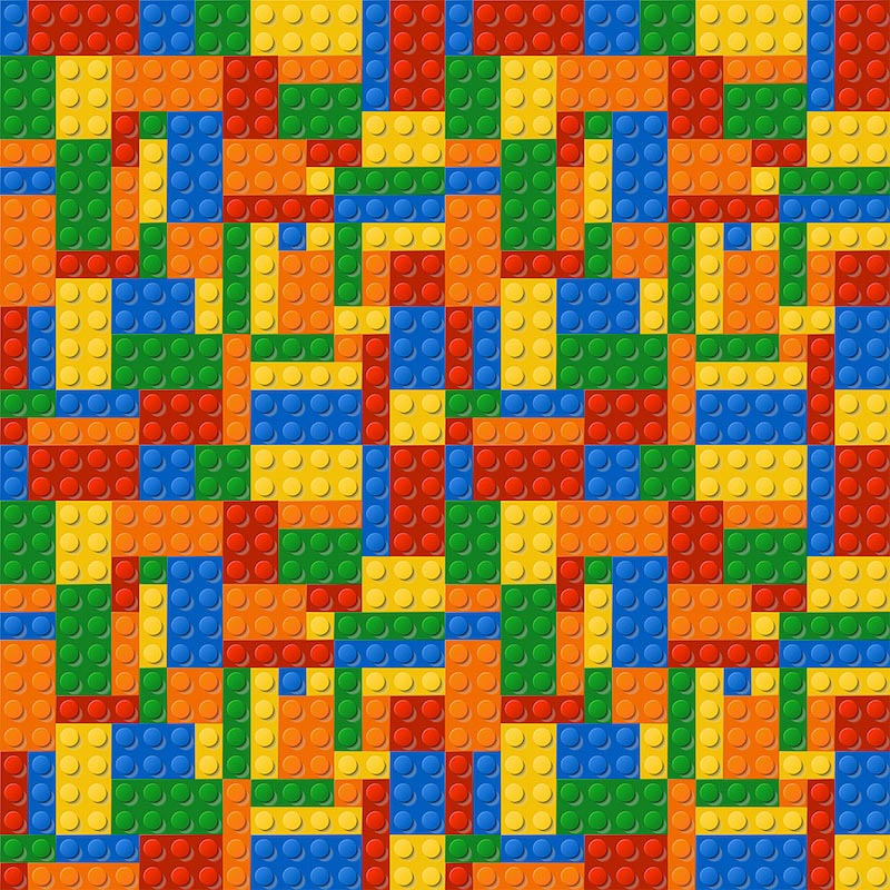 Lego Fototapete wallpaper mural