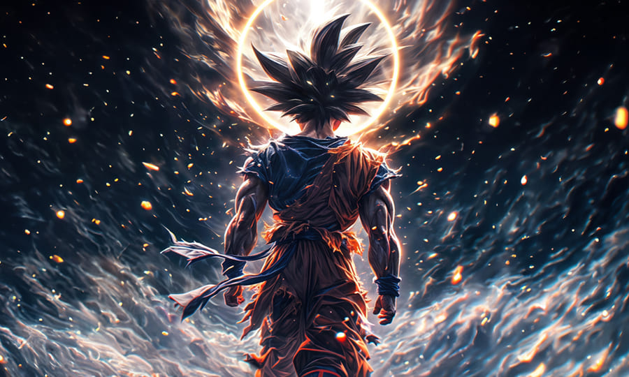 Dragon Ball Power Fototapete wallpaper mural