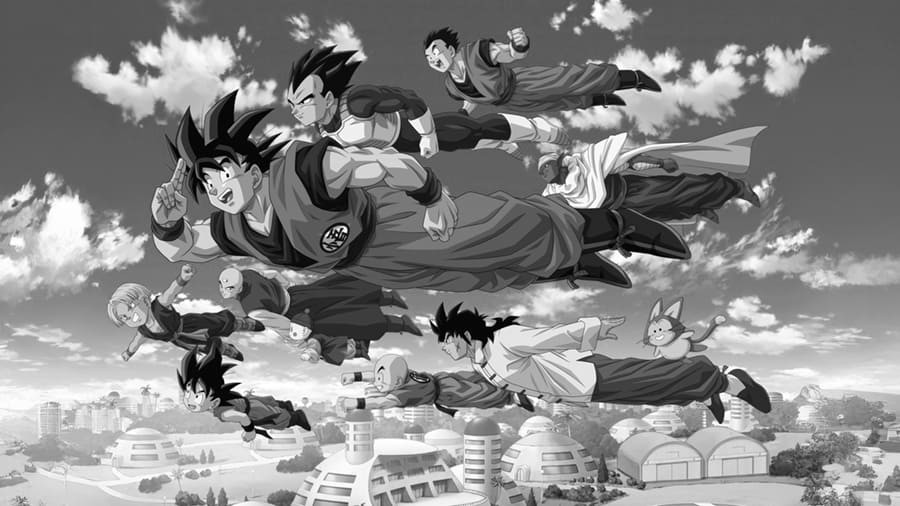 Dragon Ball Z Fototapete wallpaper mural
