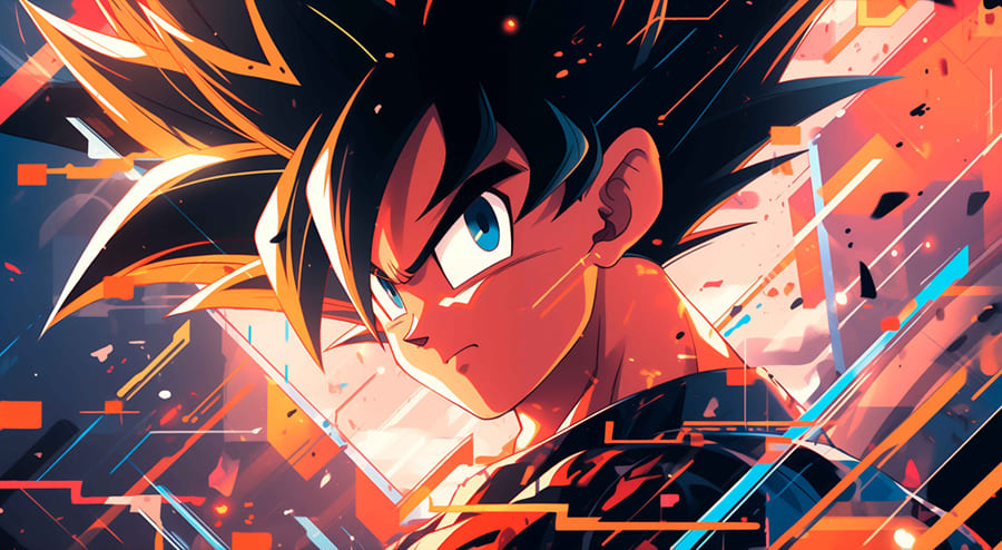 Dragon Ball Goku Fototapete wallpaper mural