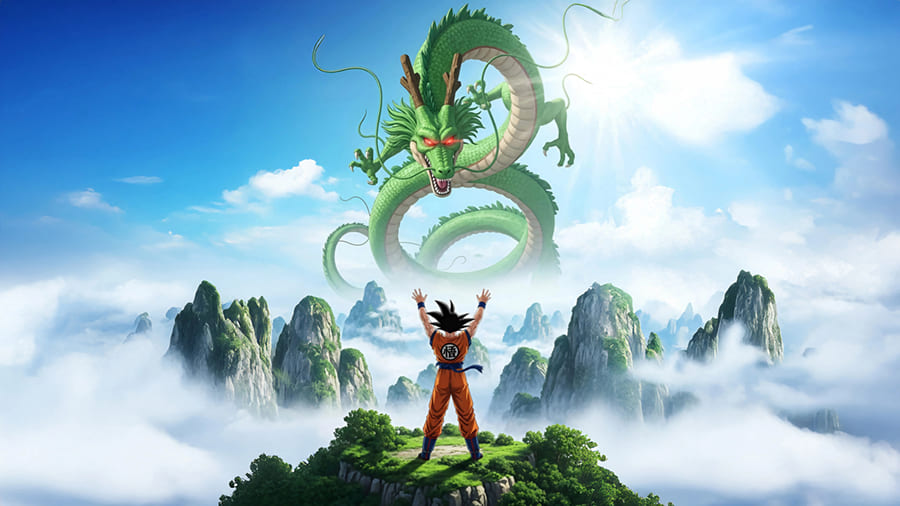 Dragon Ball Fototapete wallpaper mural