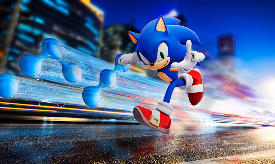 Sonic Welt Fototapete wallpaper mural