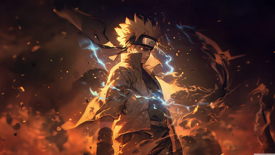 Naruto Kriegergeist Fototapete wallpaper mural
