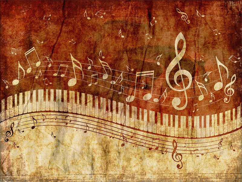 Liebe Zur Musik Fototapete wallpaper mural