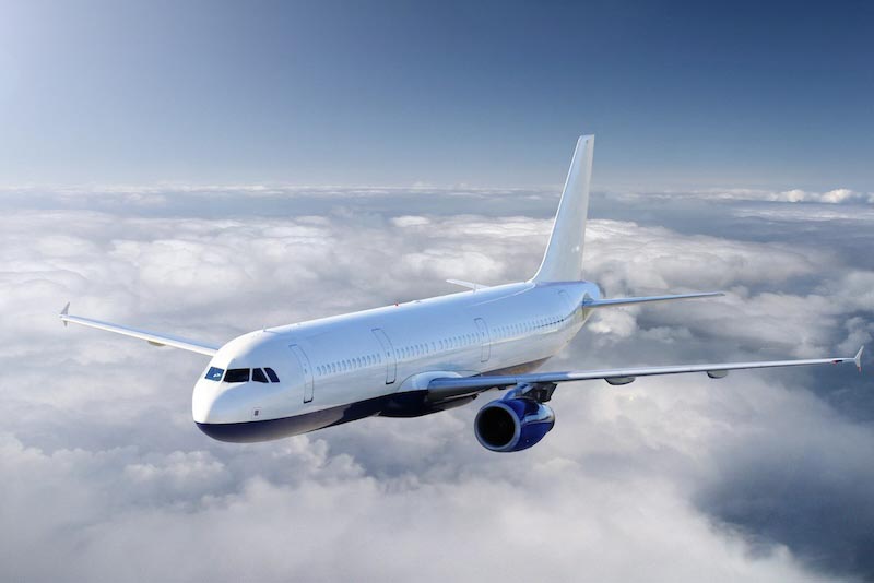 Boeing Flugzeug Modell Fototapete wallpaper mural