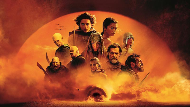 Stars aus dem Film Dune Fototapete wallpaper mural