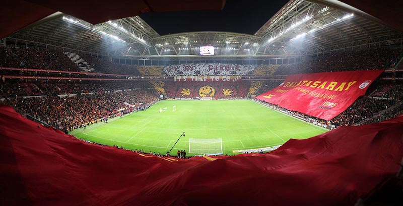 Galatasaray Türk Telekom Stadion Fototapete wallpaper mural