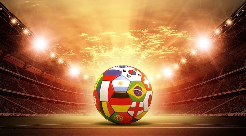 Wir Lieben Fußball Fototapete wallpaper mural