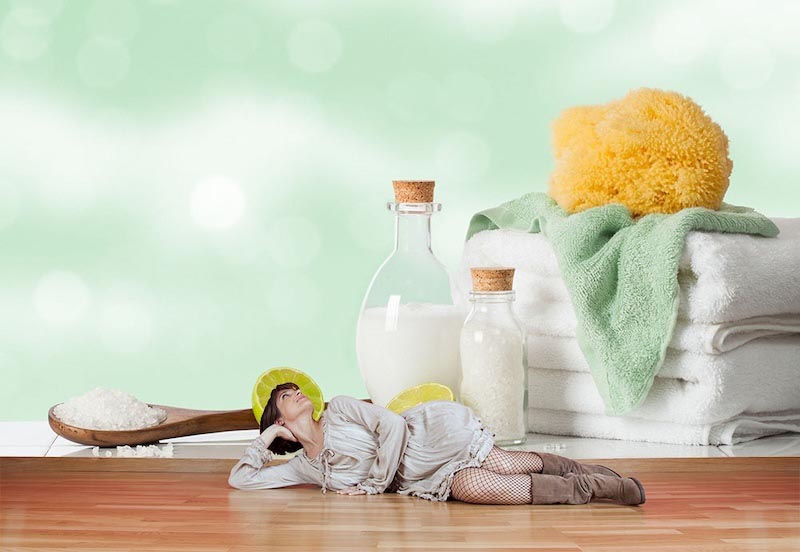Massage und SPA Utensilien Tapete | 3DFototapete - 2