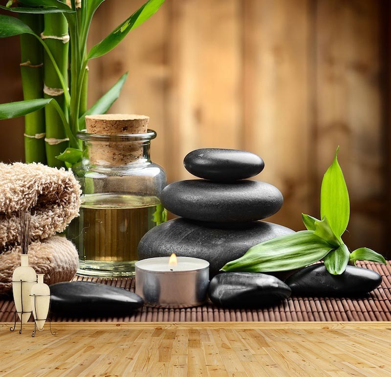 Massagezimmer Tapete | 3DFototapete - 2