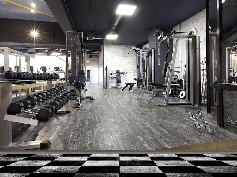 Gym Tapete | 3DFototapete - 2