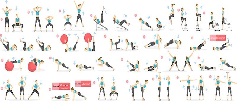Pilatesübungen Tapete | 3DFototapete