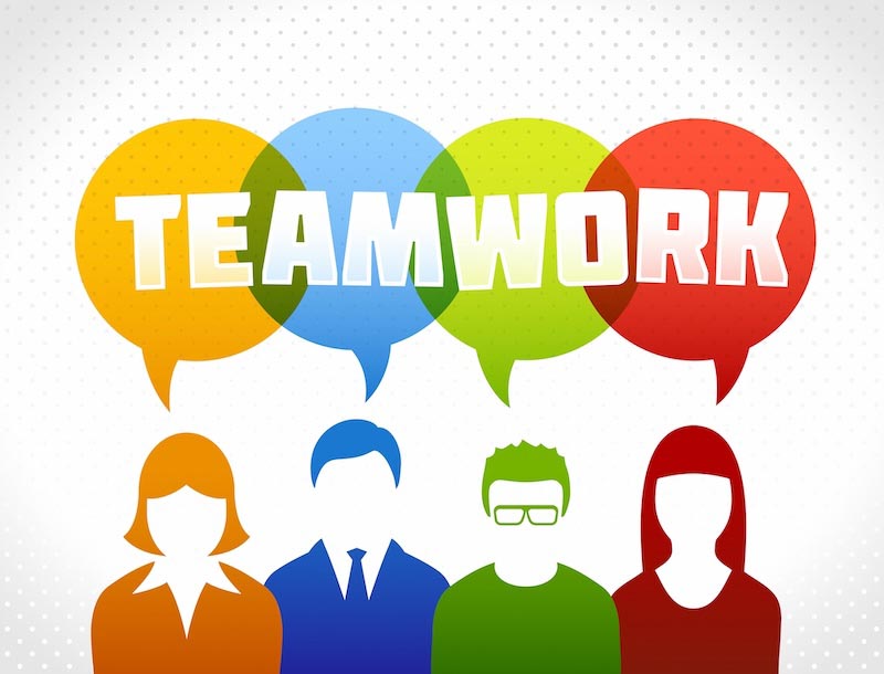 Team Work Tapete | 3DFototapete