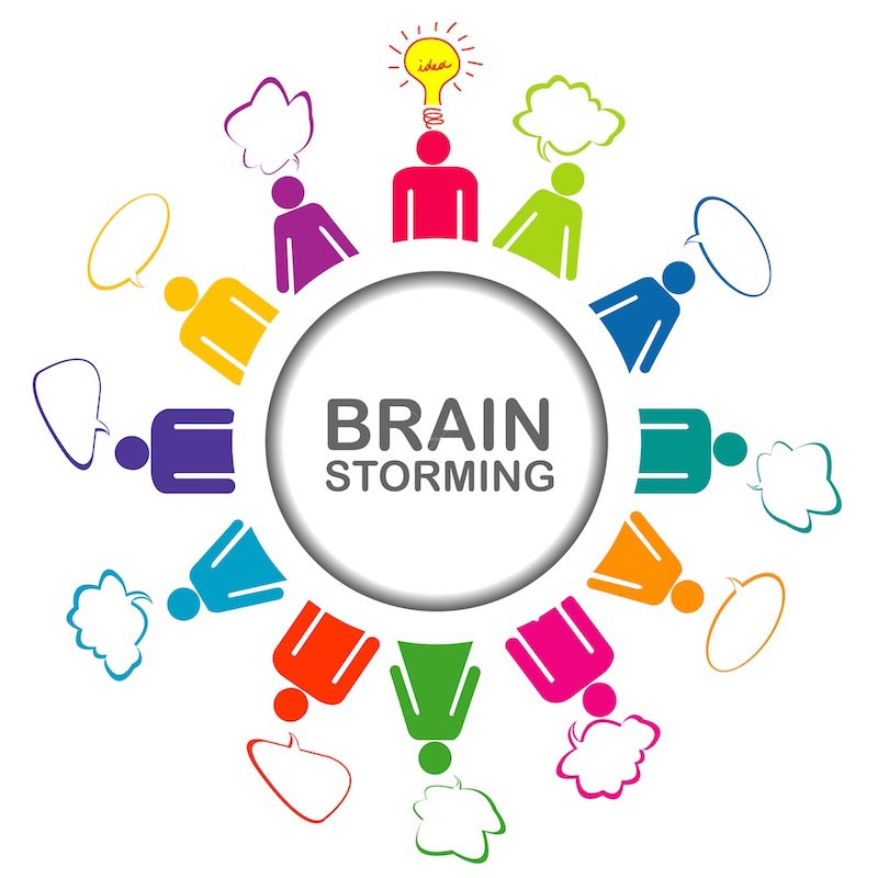 Brainstorming Tapete | 3DFototapete