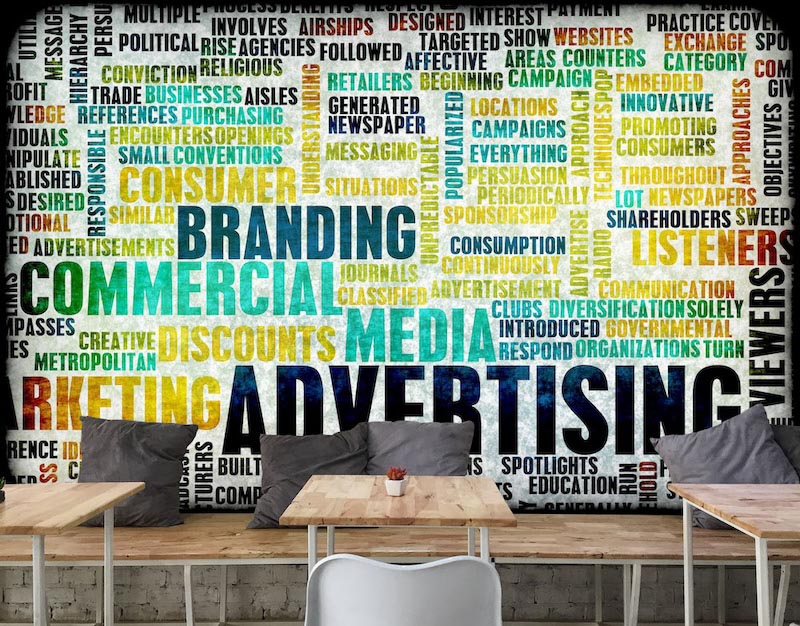 Werbung Tapete | 3DFototapete - 2