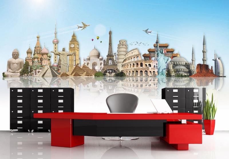 Werte der Welt Tapete | 3DFototapete - 2