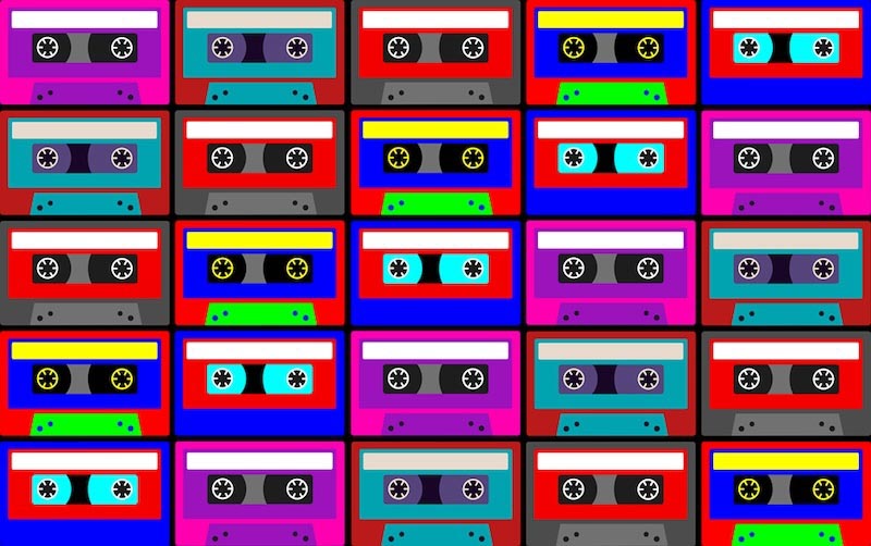 80er Tapete | 3DFototapete