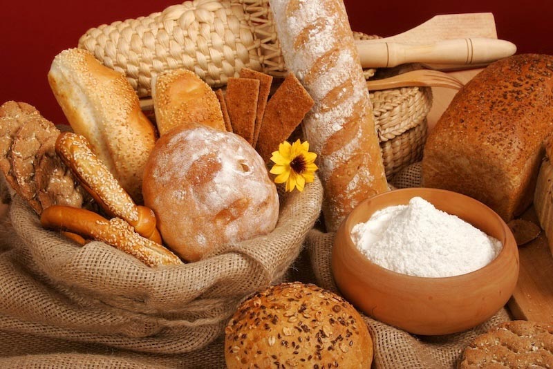 Bäckereiprodukte Tapete | 3DFototapete
