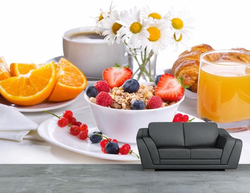 Gesundes Frühstück Tapete | 3DFototapete - 2