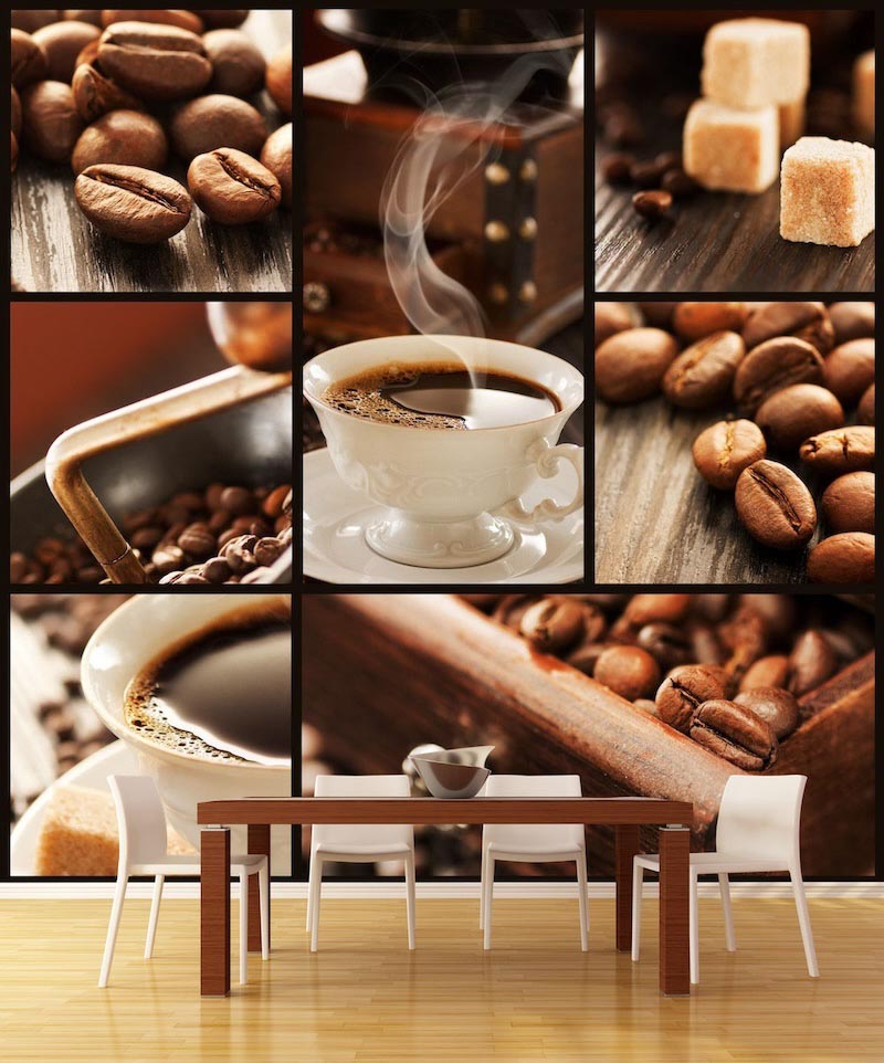 Purer Kaffee Tapete | 3DFototapete - 2