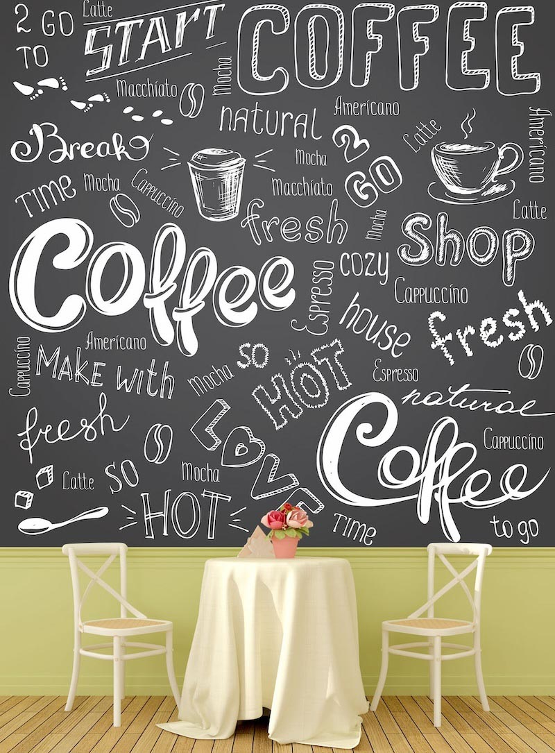Kaffee Land Tapete | 3DFototapete - 2