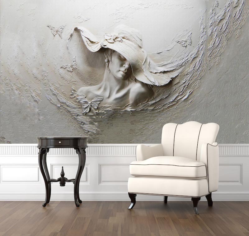 Wandskulptur Tapete | 3DFototapete - 2