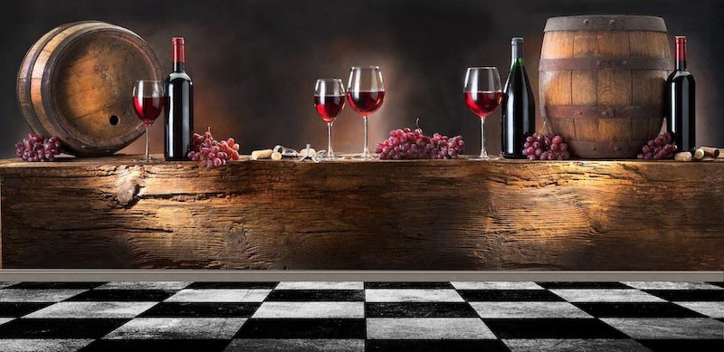 Weinhaus Tapete | 3DFototapete - 2
