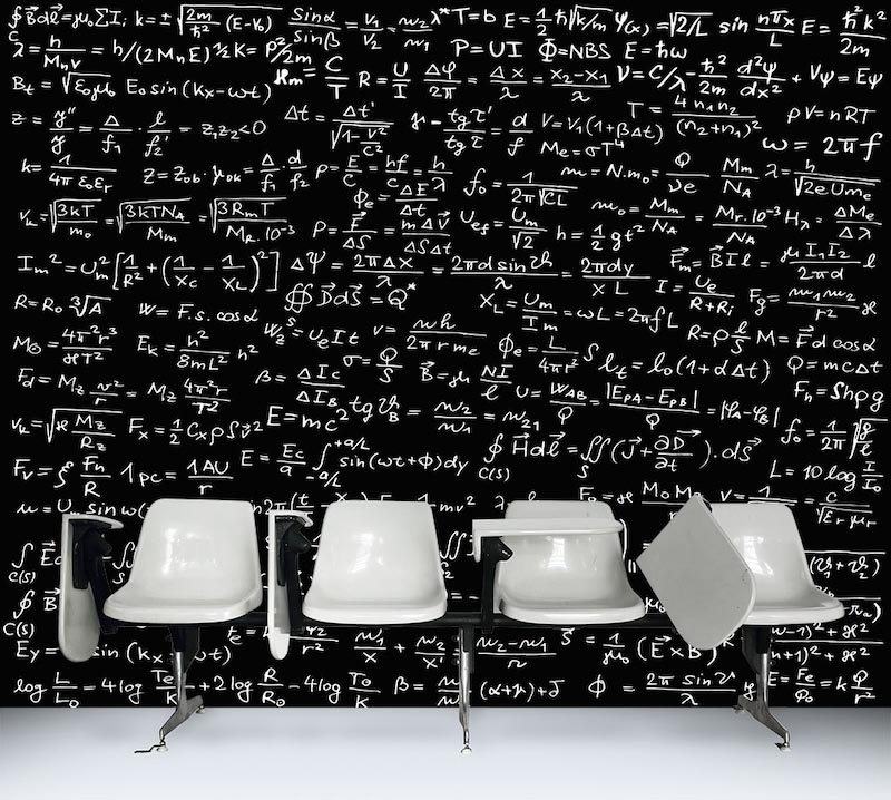 Matheformeln Tapete | 3DFototapete - 2
