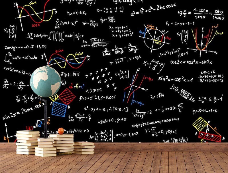 Trigonometrie Formeln Tapete | 3DFototapete - 2