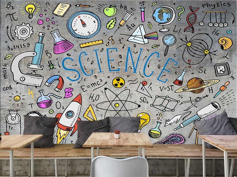 Wissenschaften Tapete | 3DFototapete - 2