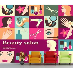 Schönheitssalon Fototapete