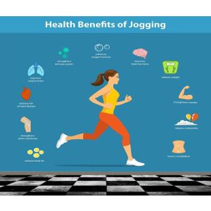 Vorzüge von Joggen und Kardio Fototapete