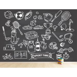 Sport-Symphonie Fototapete