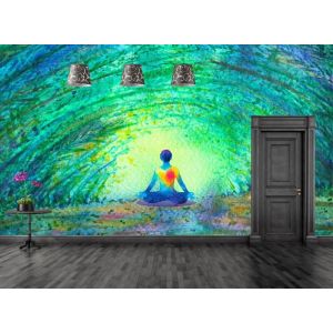 Yoga-Glück Fototapete