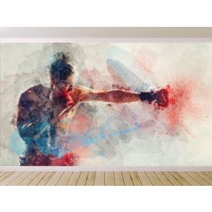 Box-Champion Fototapete