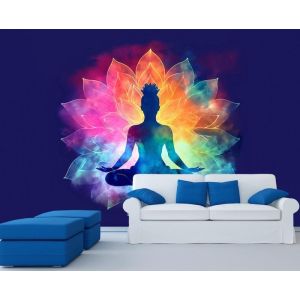 Yoga-Oase der Ruhe Fototapete