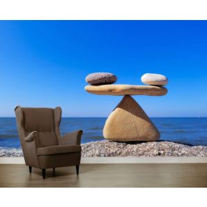 Die Balance des Lebens Fototapete