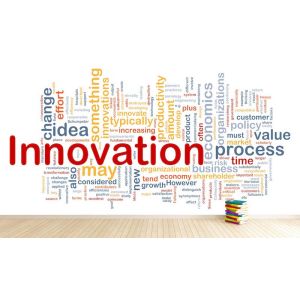 Beratung und Innovation Fototapete