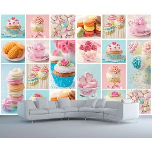 Cupcake Fototapete